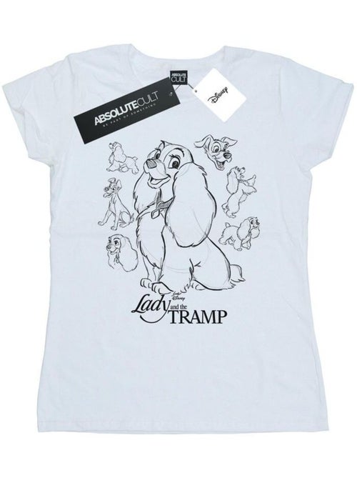 Disney - T-shirt LADY AND THE TRAMP - Kiabi Disney - T-shirt LADY AND THE TRAMP - Kiabi