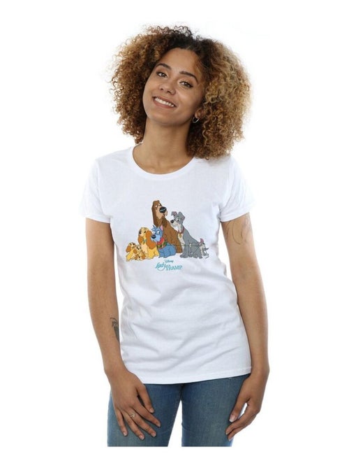 Disney - T-shirt LADY AND THE TRAMP - Kiabi Disney - T-shirt LADY AND THE TRAMP - Kiabi