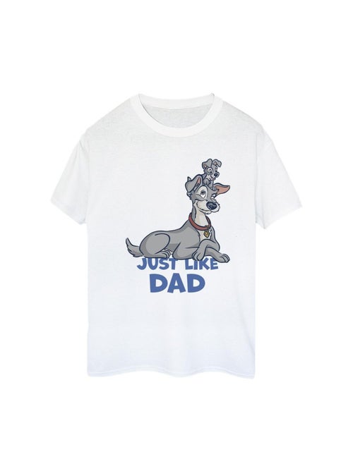 Disney - T-shirt LADY AND THE TRAMP JUST LIKE DAD - Kiabi Disney - T-shirt LADY AND THE TRAMP JUST LIKE DAD - Kiabi