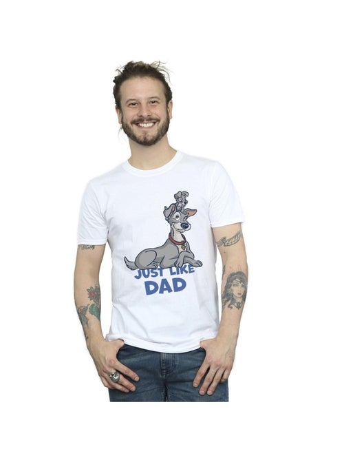 Disney - T-shirt LADY AND THE TRAMP JUST LIKE DAD - Kiabi