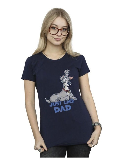 Disney - T-shirt LADY AND THE TRAMP JUST LIKE DAD - Kiabi Disney - T-shirt LADY AND THE TRAMP JUST LIKE DAD - Kiabi