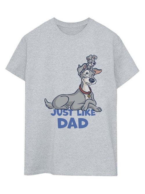 Disney - T-shirt LADY AND THE TRAMP JUST LIKE DAD - Kiabi Disney - T-shirt LADY AND THE TRAMP JUST LIKE DAD - Kiabi
