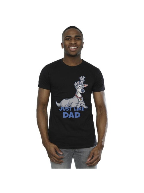 Disney - T-shirt LADY AND THE TRAMP JUST LIKE DAD - Kiabi