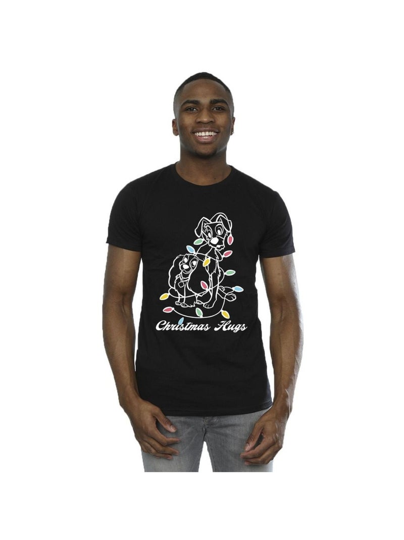 Disney - T-shirt LADY AND THE TRAMP Noir - Kiabi