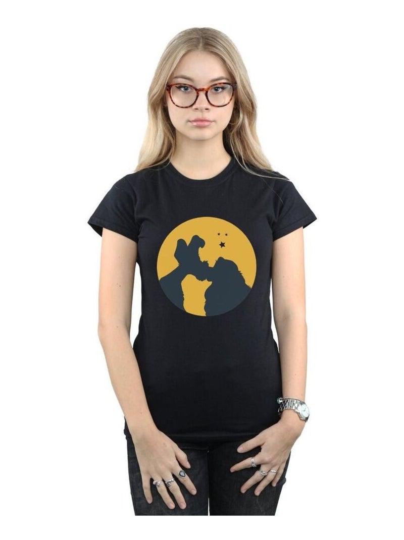 Disney - T-shirt LADY AND THE TRAMP Noir - Kiabi