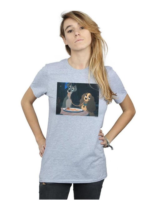 Disney - T-shirt LADY AND THE TRAMP SPAGHETTI SLURP - Kiabi Disney - T-shirt LADY AND THE TRAMP SPAGHETTI SLURP - Kiabi