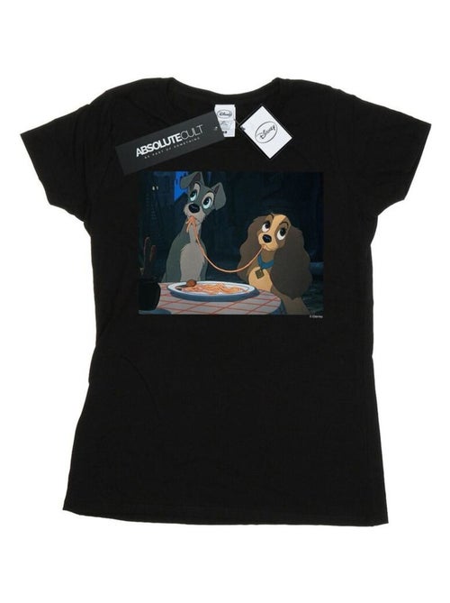 Disney - T-shirt LADY AND THE TRAMP SPAGHETTI SLURP - Kiabi Disney - T-shirt LADY AND THE TRAMP SPAGHETTI SLURP - Kiabi