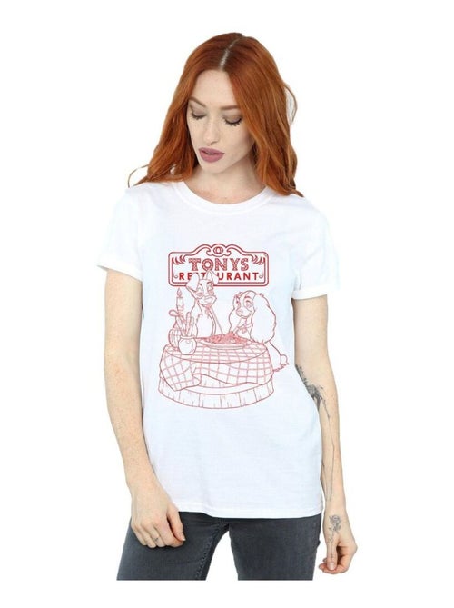 Disney - T-shirt LADY AND THE TRAMP THAT'S AMORE - Kiabi Disney - T-shirt LADY AND THE TRAMP THAT'S AMORE - Kiabi