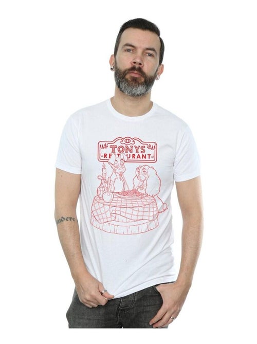 Disney - T-shirt LADY AND THE TRAMP THAT'S AMORE - Kiabi