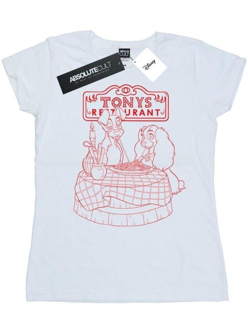 Disney - T-shirt LADY AND THE TRAMP THAT'S AMORE - Kiabi Disney - T-shirt LADY AND THE TRAMP THAT'S AMORE - Kiabi
