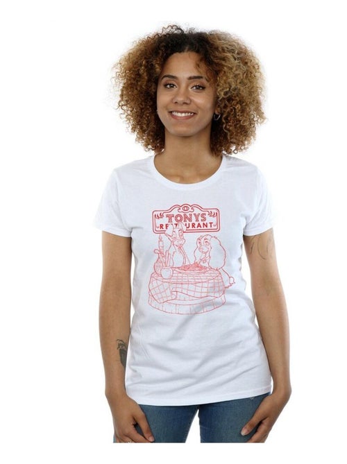 Disney - T-shirt LADY AND THE TRAMP THAT'S AMORE - Kiabi Disney - T-shirt LADY AND THE TRAMP THAT'S AMORE - Kiabi