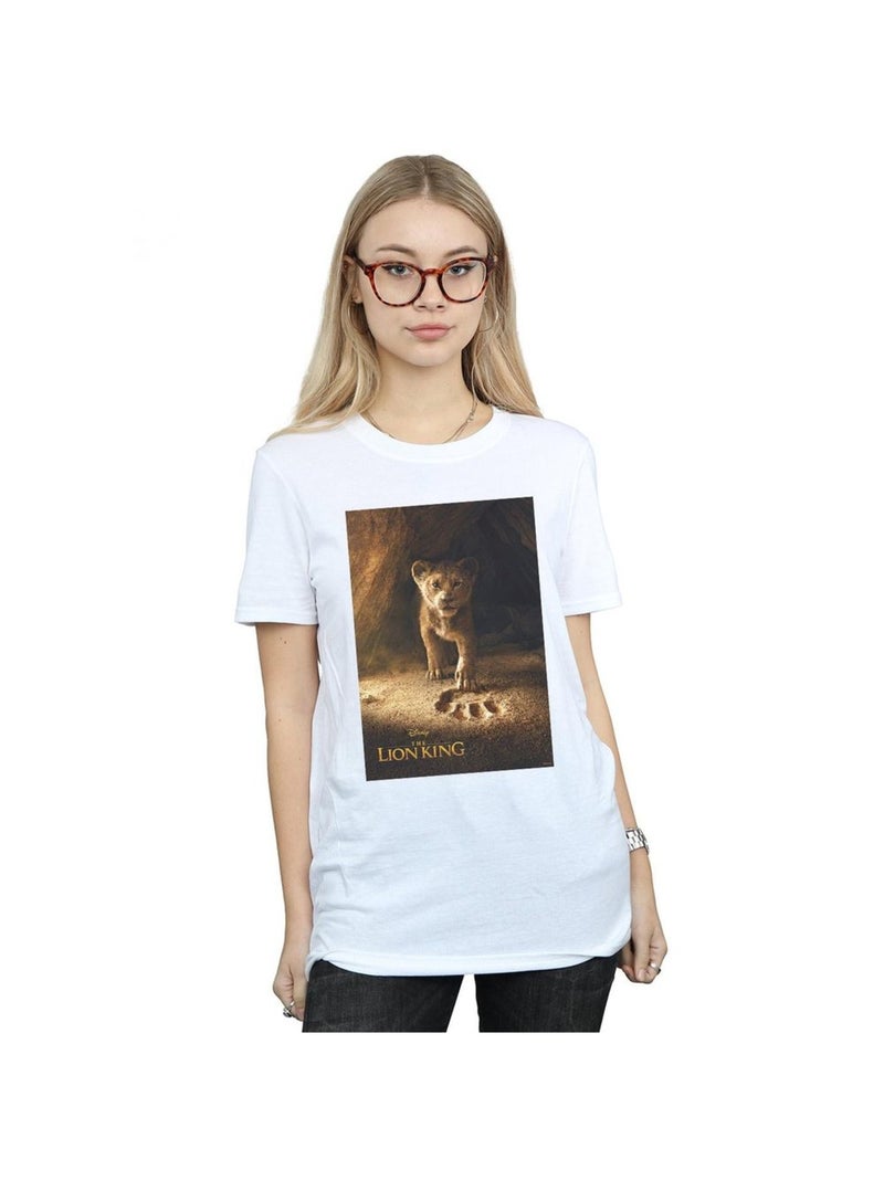 Disney - T-shirt Le Roi Lion Blanc - Kiabi