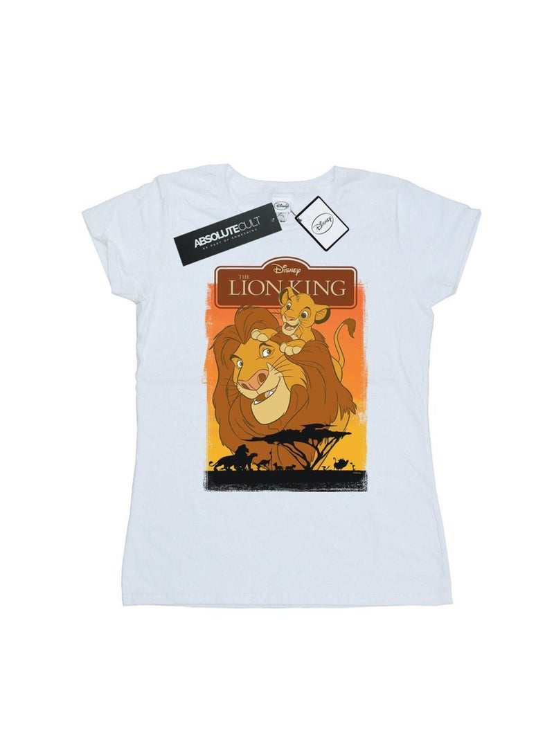Disney - T-shirt Le Roi Lion Blanc - Kiabi