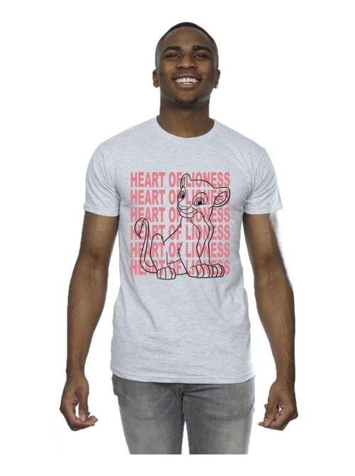 Disney - T-shirt Le Roi Lion HEART OF A LIONESS - Kiabi