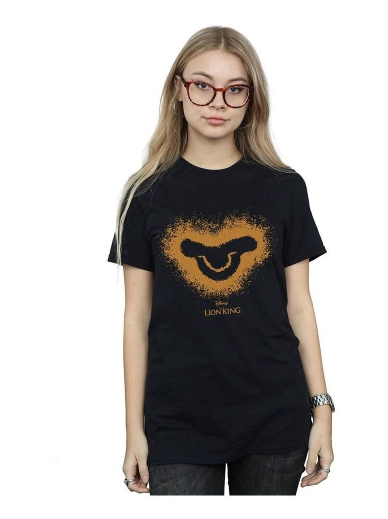 Disney - T-shirt Le Roi Lion Noir - Kiabi