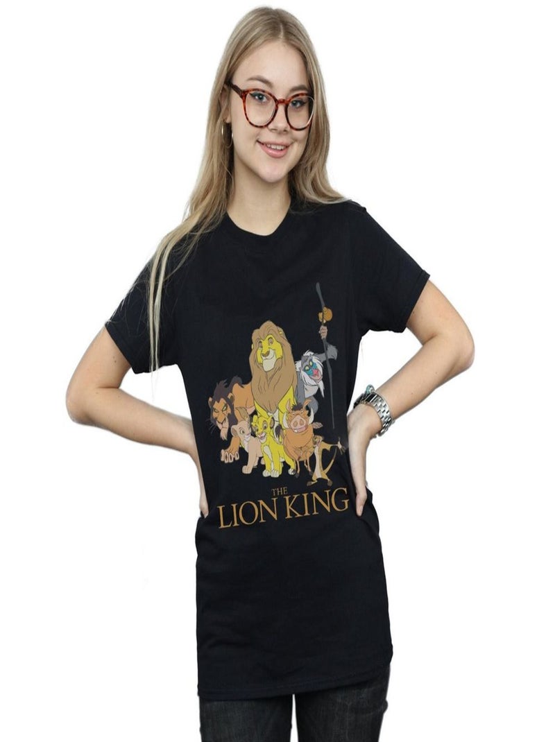 Disney - T-shirt Le Roi Lion Noir - Kiabi
