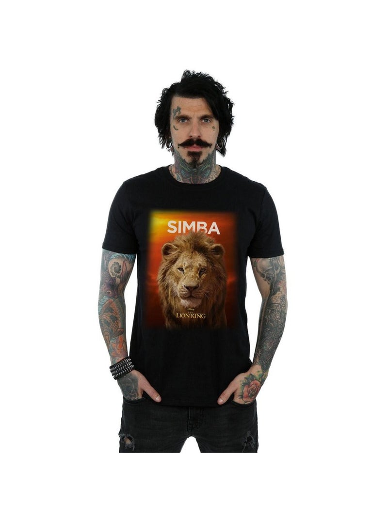 Disney - T-shirt Le Roi Lion Noir - Kiabi