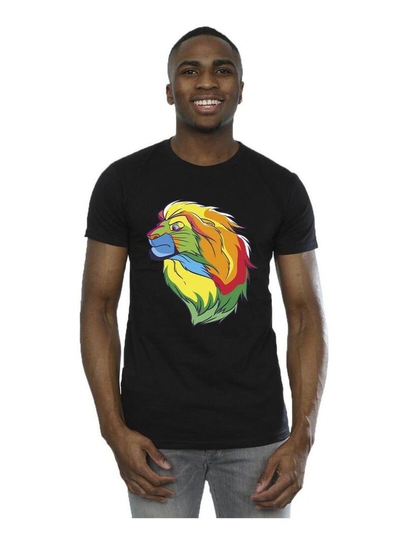 Disney - T-shirt Le Roi Lion Noir - Kiabi