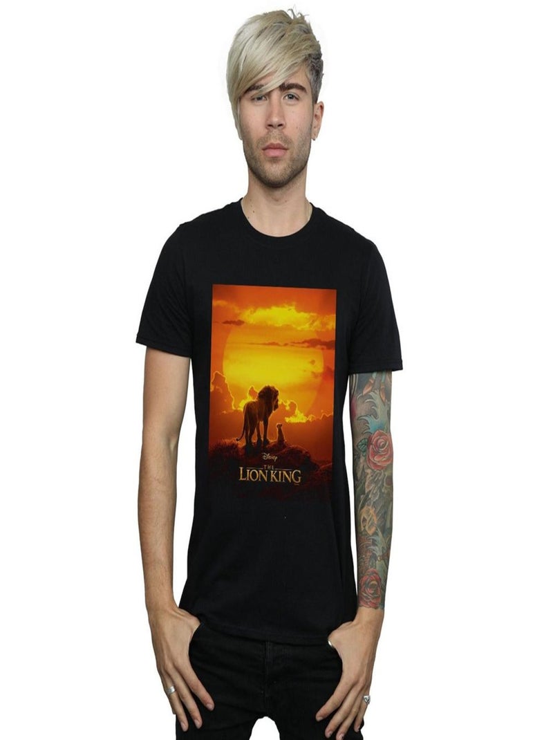 Disney - T-shirt Le Roi Lion Noir - Kiabi