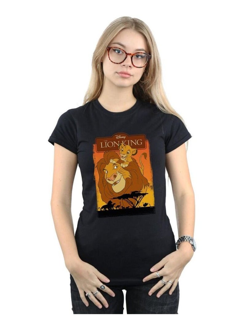Disney - T-shirt Le Roi Lion Noir - Kiabi