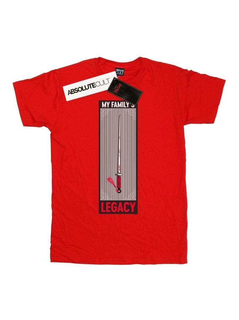 Disney - T-shirt LEGACY Rouge - Kiabi