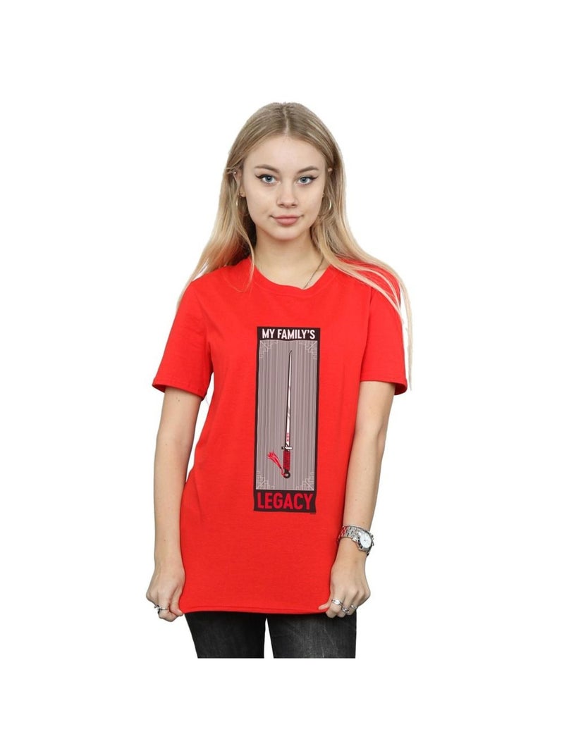 Disney - T-shirt LEGACY Rouge - Kiabi