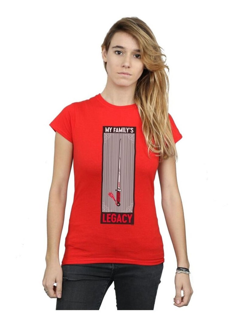 Disney - T-shirt LEGACY Rouge - Kiabi