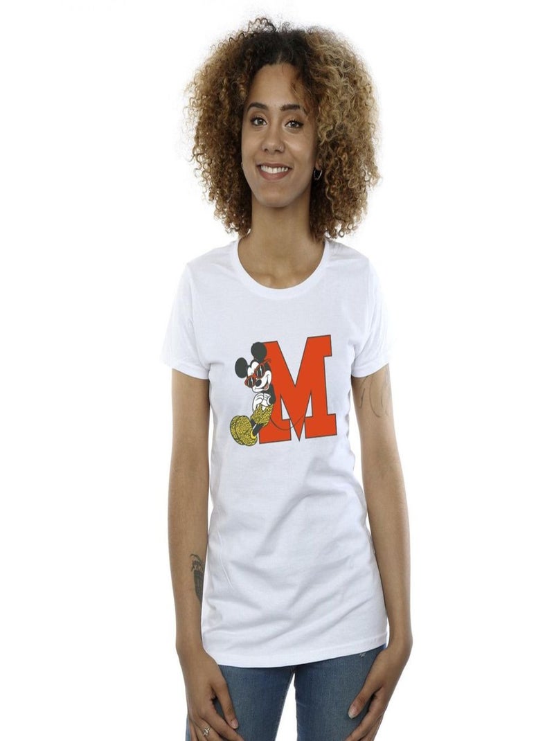 Disney - T-shirt LEOPARD TROUSERS Blanc - Kiabi