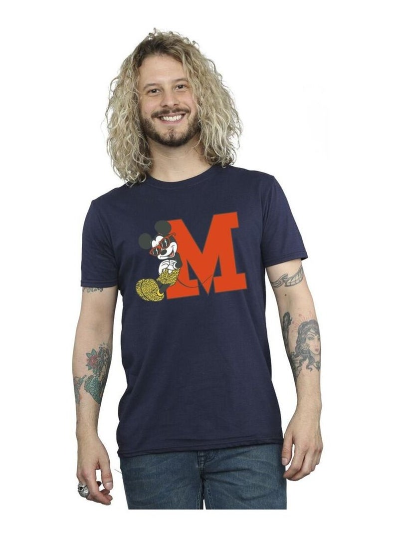 Disney - T-shirt LEOPARD TROUSERS Bleu marine - Kiabi
