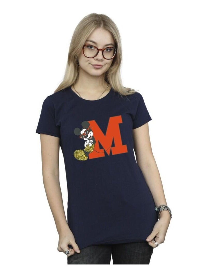 Disney - T-shirt LEOPARD TROUSERS Bleu marine - Kiabi