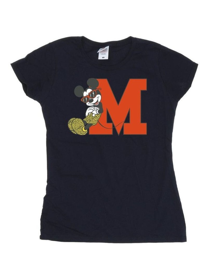 Disney - T-shirt LEOPARD TROUSERS Bleu marine - Kiabi