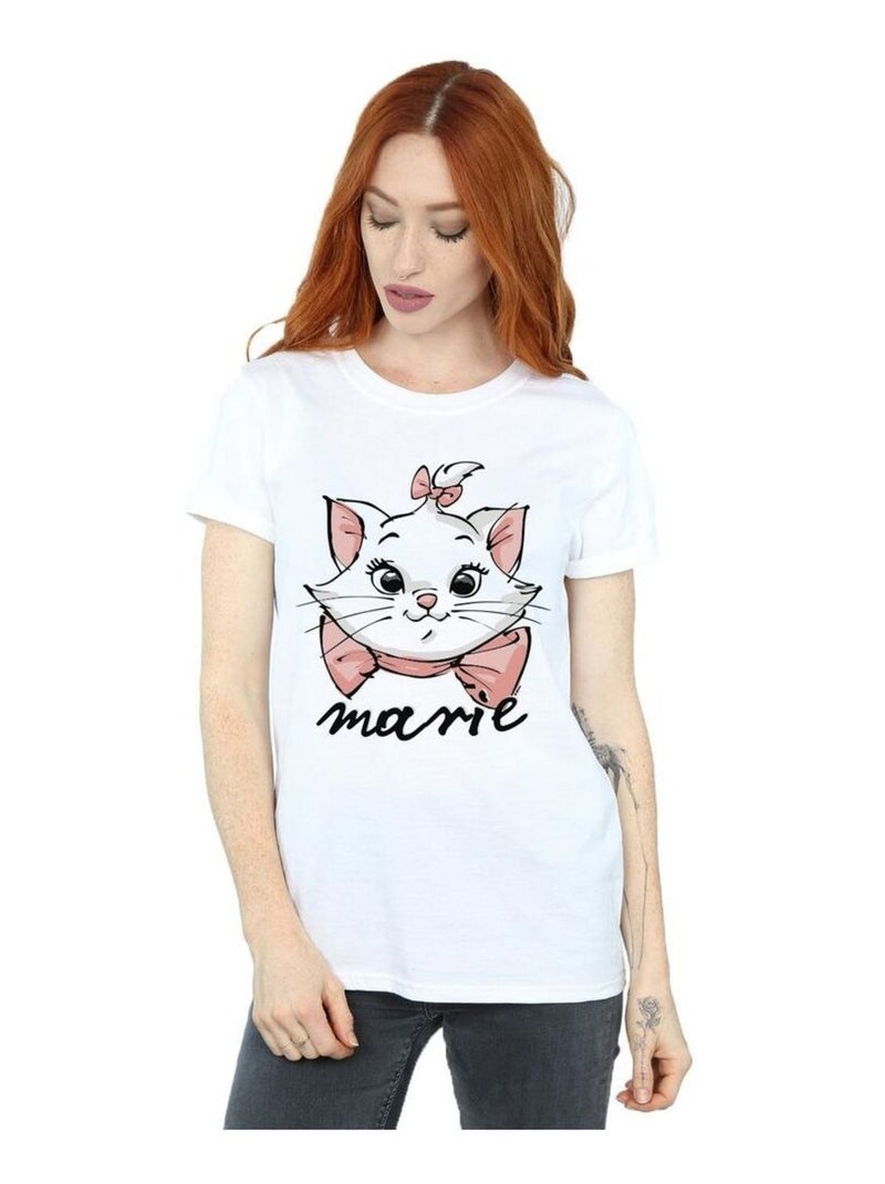 Disney - T-shirt Les Aristochats Blanc - Kiabi