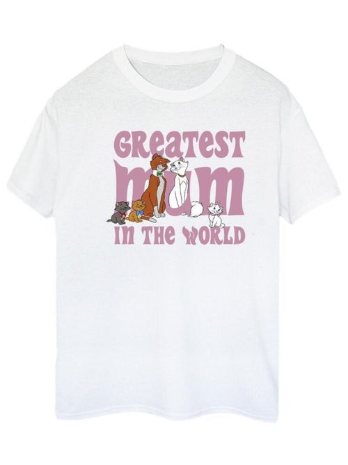 Disney - T-shirt Les Aristochats GREATEST MUM - Kiabi