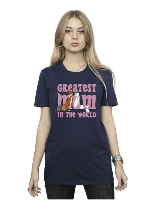 Disney - T-shirt Les Aristochats GREATEST MUM - Kiabi