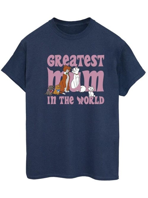 Disney - T-shirt Les Aristochats GREATEST MUM - Kiabi