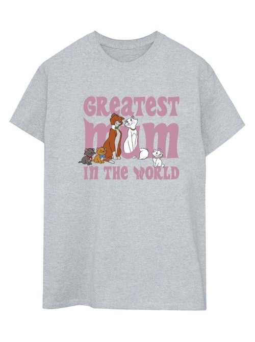Disney - T-shirt Les Aristochats GREATEST MUM - Kiabi