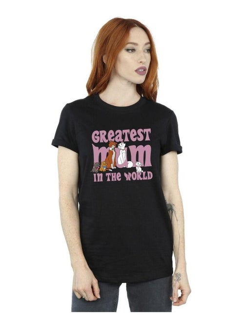 Disney - T-shirt Les Aristochats GREATEST MUM - Kiabi