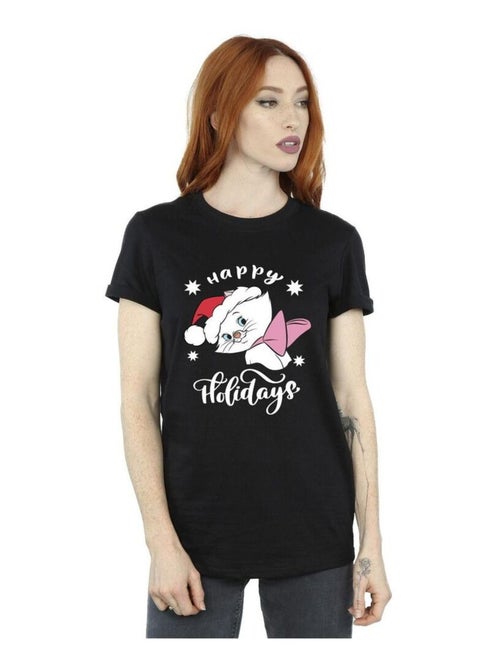 Disney - T-shirt Les Aristochats HAPPY HOLIDAYS - Kiabi