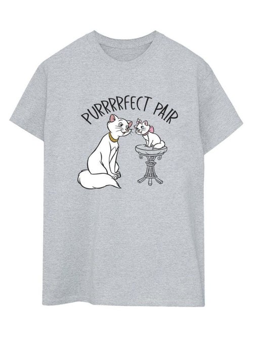 Disney - T-shirt Les Aristochats PURRFECT PAIR - Kiabi