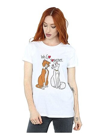 Disney - T-shirt Les Aristochats WE GO TOGETHER