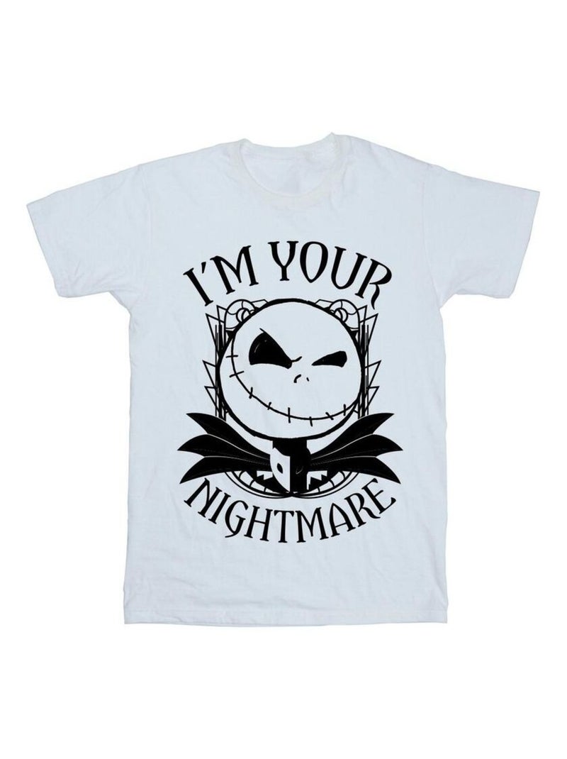 Disney - T-shirt L'Étrange Noël de monsieur Jack Blanc - Kiabi