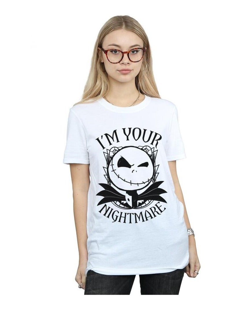 Disney - T-shirt L'Étrange Noël de monsieur Jack Blanc - Kiabi