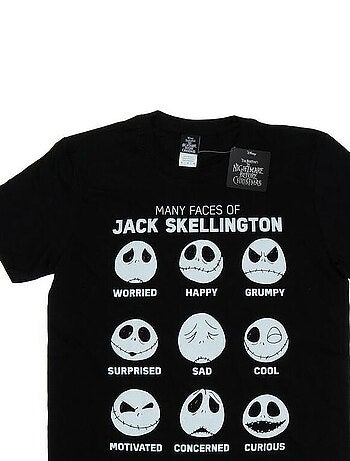 Disney - T-shirt L'Étrange Noël de monsieur Jack MANY FACES OF JACK