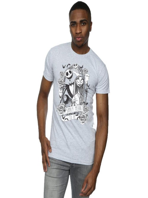 Disney - T-shirt L'Étrange Noël de monsieur Jack SIMPLY MEANT TO BE - Kiabi
