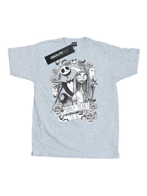 Disney - T-shirt L'Étrange Noël de monsieur Jack SIMPLY MEANT TO BE - Kiabi