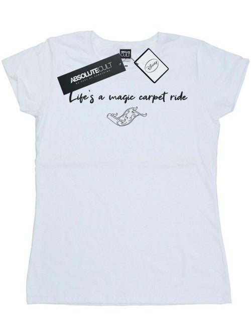 Disney - T-shirt LIFE'S A MAGIC CARPET RIDE - Kiabi Disney - T-shirt LIFE'S A MAGIC CARPET RIDE - Kiabi