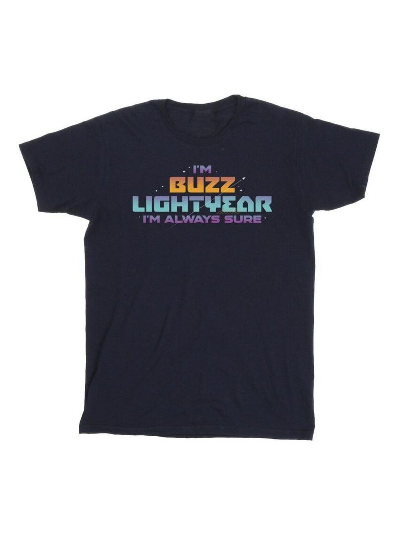 Disney - T-shirt LIGHTYEAR ALWAYS SURE Bleu marine - Kiabi