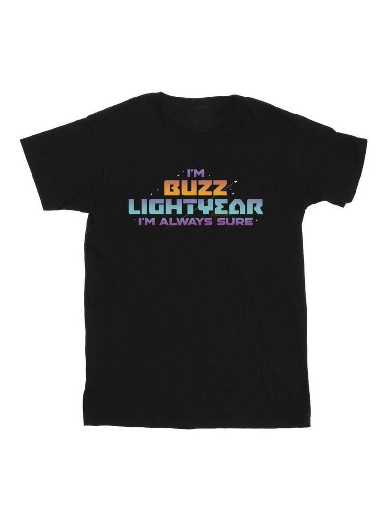Disney - T-shirt LIGHTYEAR ALWAYS SURE Noir - Kiabi