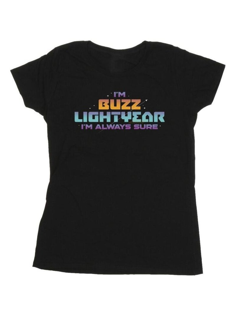 Disney - T-shirt LIGHTYEAR ALWAYS SURE Noir - Kiabi