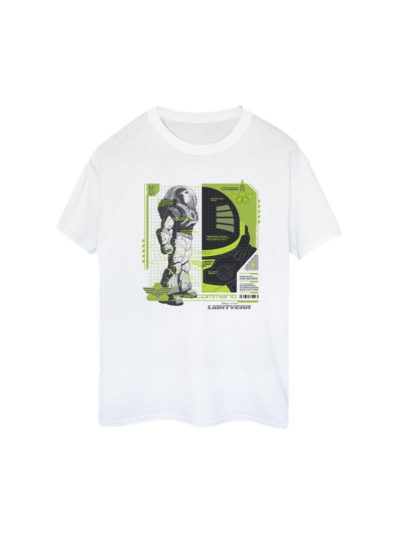 Disney - T-shirt LIGHTYEAR Blanc - Kiabi